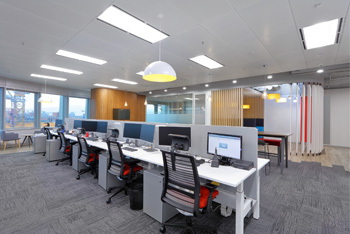 Intact Lab Hong Kong office workspaces